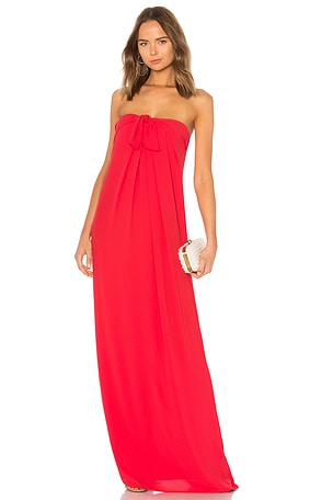 Front Tie Detail Gown