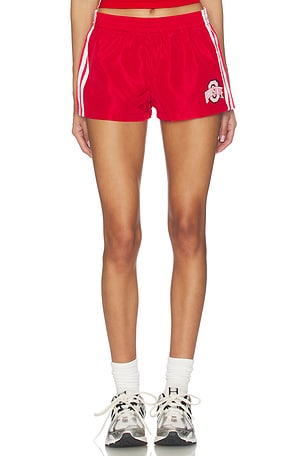 Hype and Vice Ohio State University The Track Star Shorts in Red