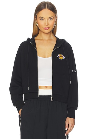 Los Angeles Lakers The Raglan Zip Up Hoodie Hype and Vice