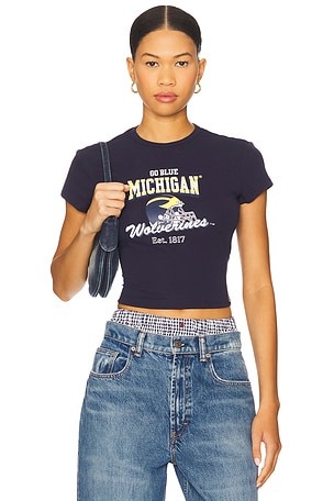 University Of Michigan Baby Tee Hype and Vice