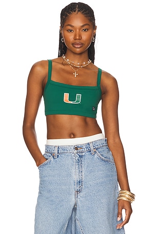University Of Miami Active Bra Top Hype and Vice