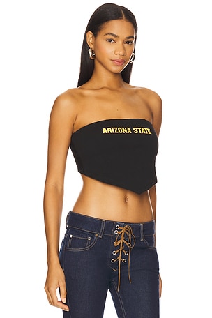 Hype and Vice Arizona State University Bandana Top in Black