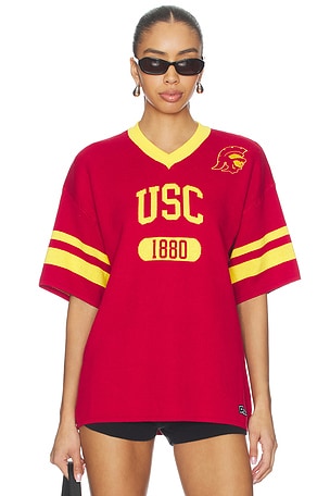 University Of Southern California Knitted Jersey Tee Hype and Vice