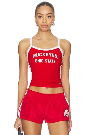Ohio State University Sideline Stripes Tank Top Hype and Vice
