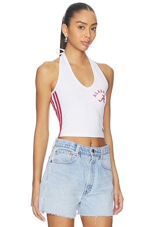 Hype and vice top halter university of alabama the cheer en color blanco