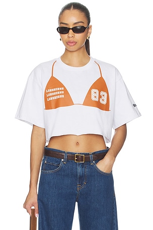 University Of Texas At Austin Track Tee in Burnt Orange Hype and Vice