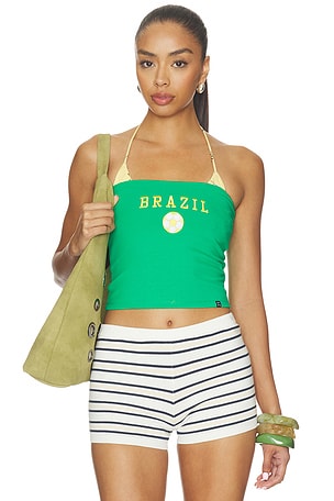 Brazil Embroidered Tube Top Hype and Vice
