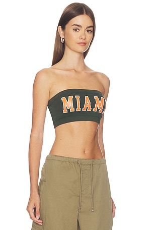 Hype and Vice Miami Bandeau Top in Green