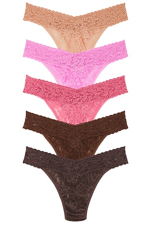 5 TANGAS ORIGINALES DE TALLE ALTO Hanky Panky