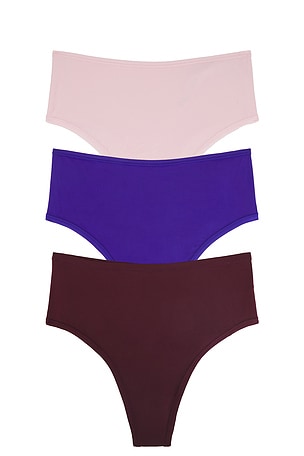 Hanky Panky High Cut Thong 3 Pack