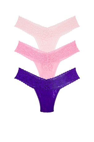 3 Low Rise Thongs Hanky Panky