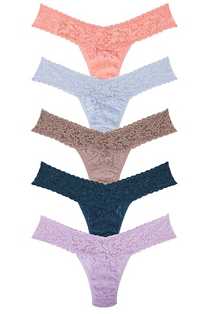 Low Rise Thong 5 Pack Hanky Panky