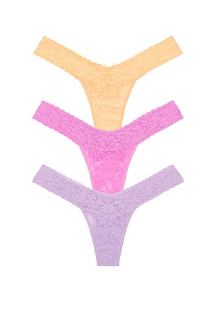 Low Rise Thong 3 Pack Hanky Panky