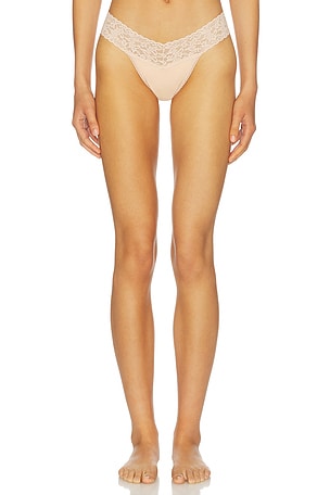 Hanky Panky Multipacks Supima? Cotton Thong 3 Packs in Lavender,Mint