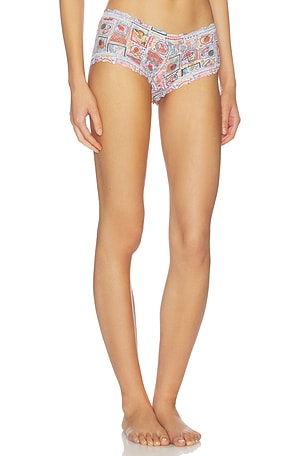 Hanky Panky Signature Lace Boyshort in Baby Blue