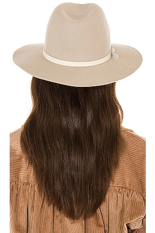 Hat Attack Madison Wool Felt Hat in Beige