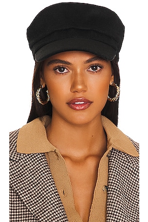 Cashmere store newsboy cap