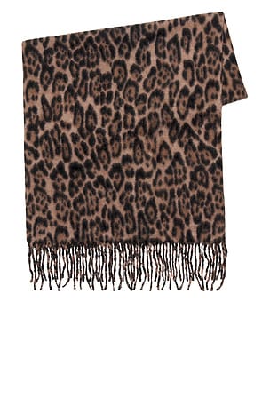 Leopard Scarf Hat Attack