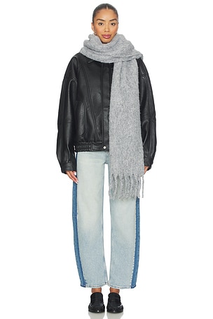 Cozy Solid Scarf Hat Attack