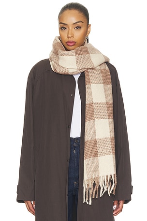 Foundry Check Scarf Hat Attack
