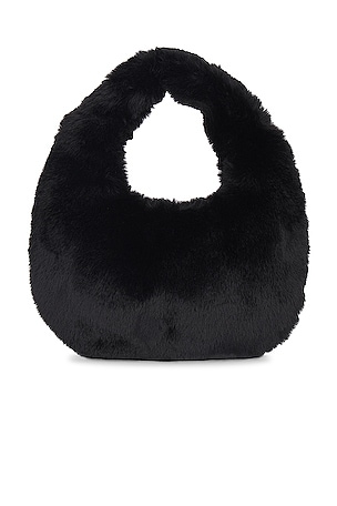 Faux Fur Handled Bag Hat Attack