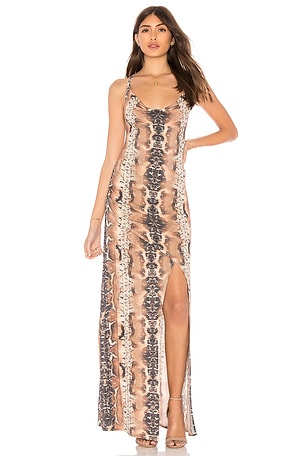 maxi sky blue dresses for women Elaine Chiffon Beaded Maxi Dress - Sky Blue