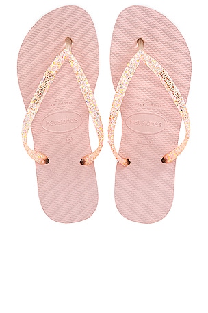 Slim Glitter Flourish Flip Flop Havaianas