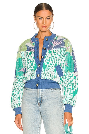 Alegra Jacquard Bomber Jacket Hayley Menzies