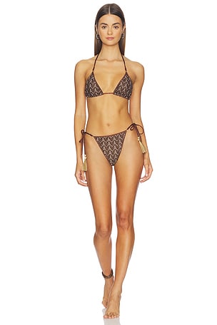 Knit Triangle Bikini Set HANNE BLOCH
