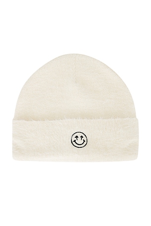 Furry Beanie Happy Caps