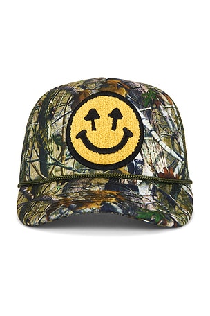 Camo Trucker Hat Happy Caps