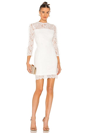 ANINE BING Bohemian Dress in Ivory REVOLVE