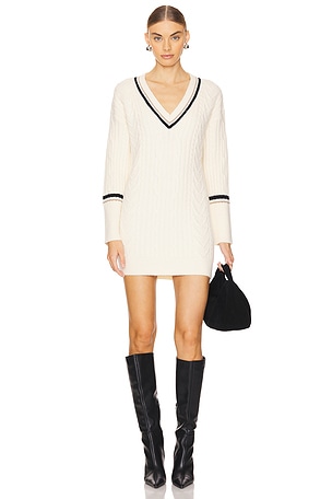 Chrissy Teigen x REVOLVE I.M.G Sweater Dress in Heather Grey REVOLVE