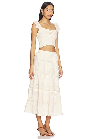 Heartloom vestido dionne en color Nude