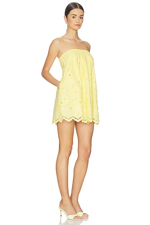 HEARTLOOM Diego Cover Up Dress in Yellow