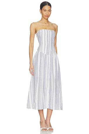 Heartloom vestido roN/An en color Blanco,Marino