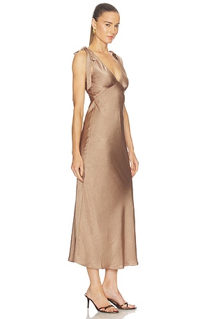HEARTLOOM Emmie Dress in Taupe
