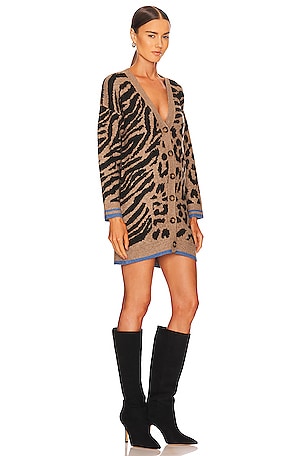 HEARTLOOM Citrine Cardigan in Metallic Bronze