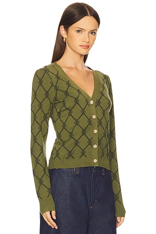 HEARTLOOM Luna Cardi in Green