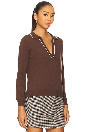 HEARTLOOM Citrine Sweater in Brown