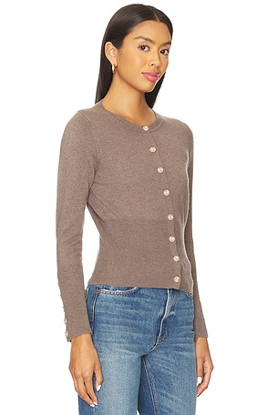 HEARTLOOM Seurat Cardi in Brown