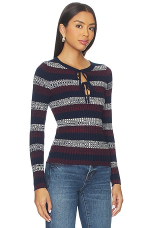HEARTLOOM Clarice Sweater in Blue
