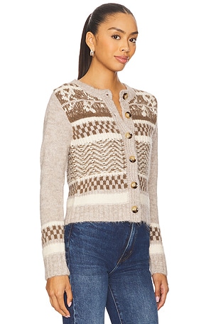 HEARTLOOM Rocky Cardi in Light Grey