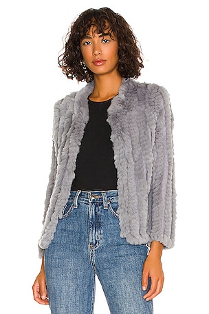 HEARTLOOM Rosa Jacket in Rain REVOLVE