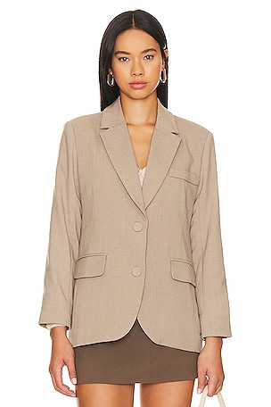 HEARTLOOM Nixie Blazer in Taupe