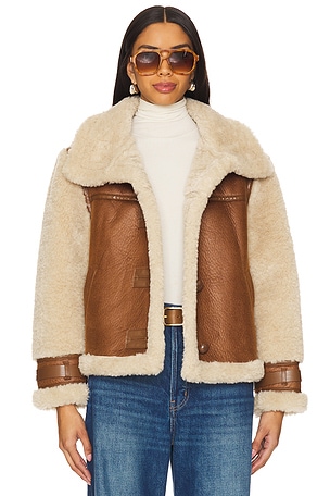 Serena Faux Fur Jacket HEARTLOOM