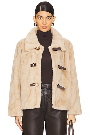 Tegan Faux Fur Coat HEARTLOOM