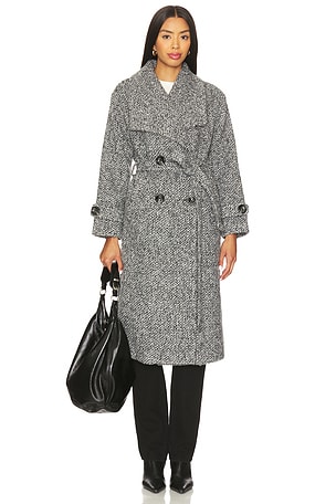 HEARTLOOM Tiffie Coat in Grey