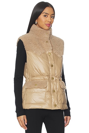 HEARTLOOM Alex Vest in Tan. Size XS. Also