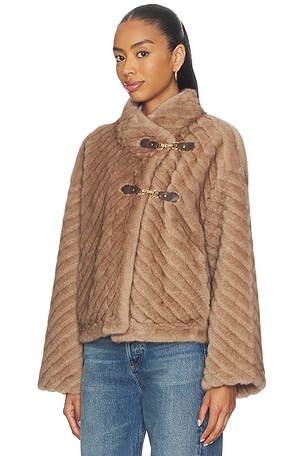 HEARTLOOM Melanie Jacket in Brown